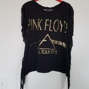 💥4/30 Pink Floyd Band Fringe Tee.